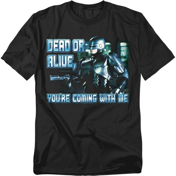 Robocop T-Shirt Dead Or Alive Unisex Graphic Tee For Men & Women