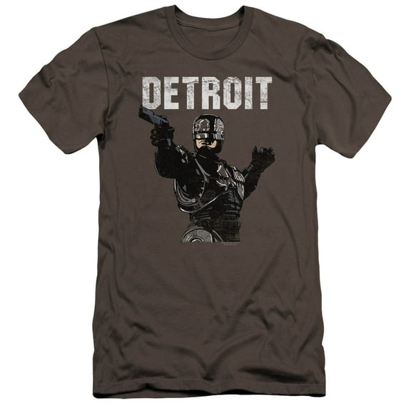 Robocop Detroit Premium Adult 30/1 T-Shirt Charcoal