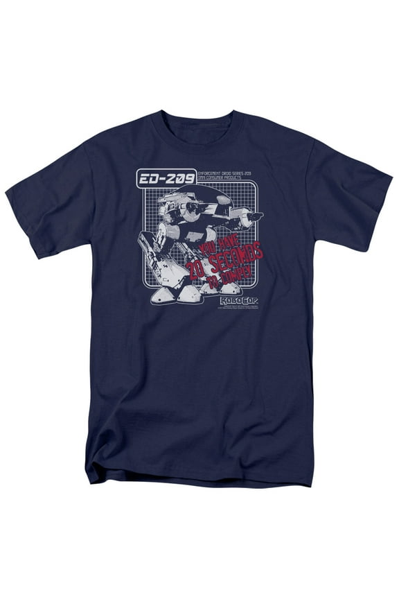 Robocop Ed 209 Officially Licensed Adult T Shirt