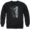 thumbnail image 1 of Robocop Murphy Split Adult Crewneck Sweatshirt Black, 1 of 1