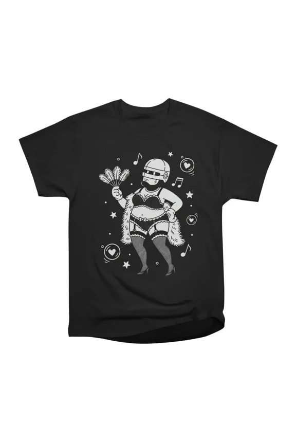Robocop Pinup T-Shirt Tee Gift For Him Merch For Her Apparel For Friend