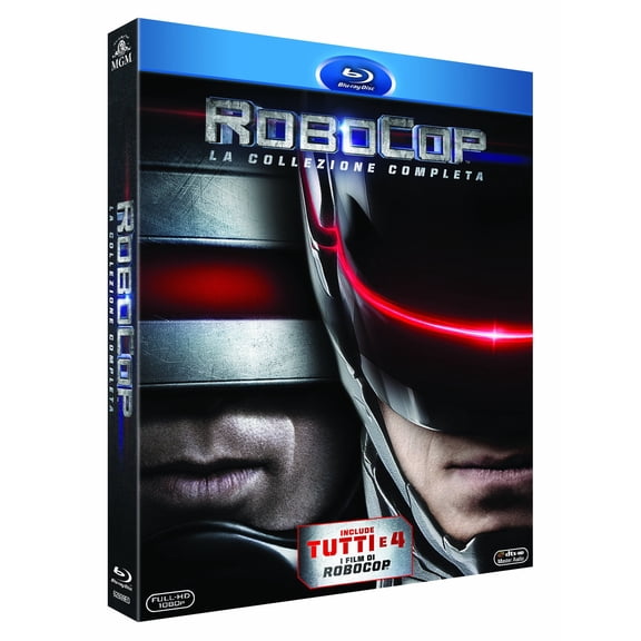 Robocop Quadrilogy (4 Blu-Ray) (Blu-ray) Padilha Oldman Verhoeven Kinnaman