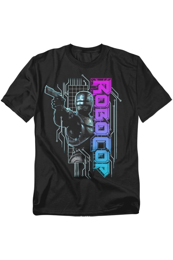 T-Shirt Robo Neon Unisex Graphic Tee For Men & Women