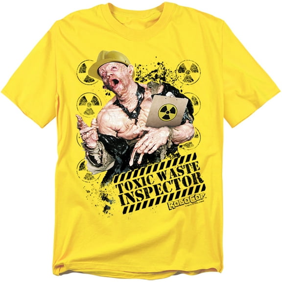 Robocop T-Shirt Toxic Waste Inspector Unisex Graphic Tee For Men & Women