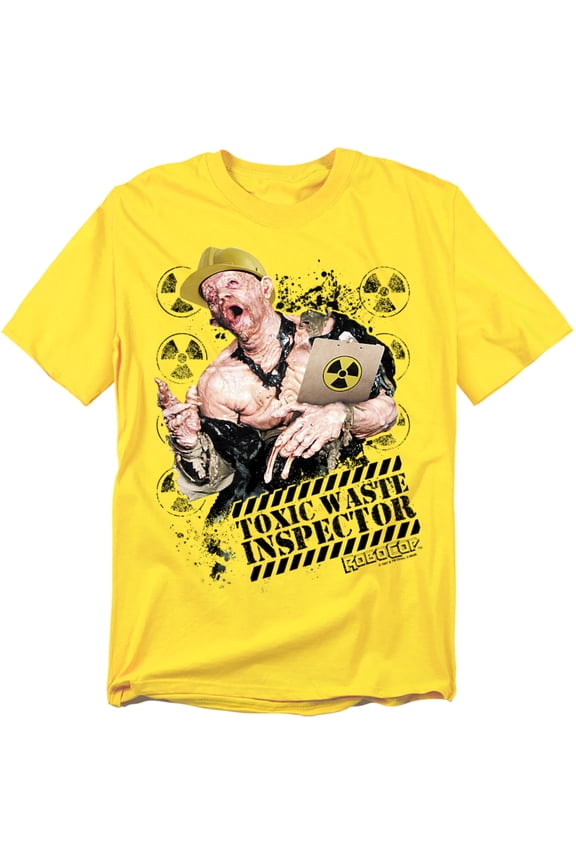 T-Shirt Toxic Waste Inspector Unisex Graphic Tee For Men & Women