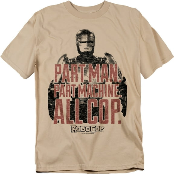 Robocop T-Shirt Vintage Tagline Unisex Graphic Tee For Men & Women