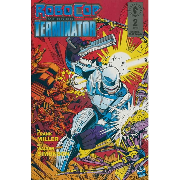 Robocop versus the Terminator #2 VF ; Dark Horse Comic Book