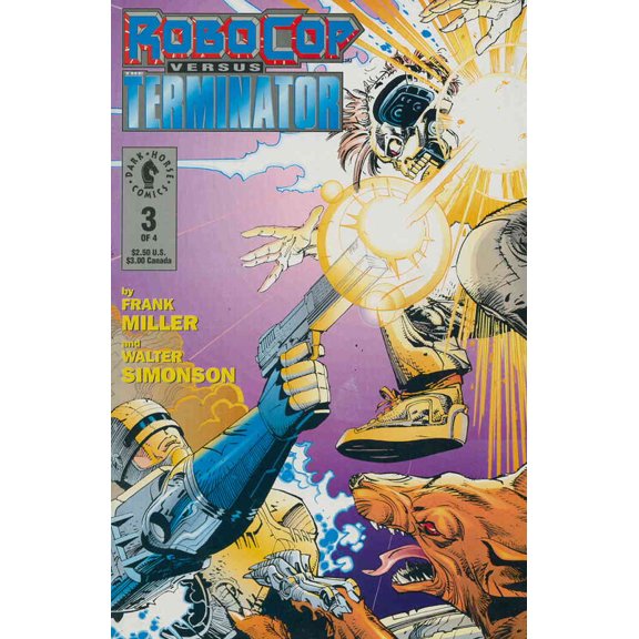 Robocop versus the Terminator #3 VF ; Dark Horse Comic Book