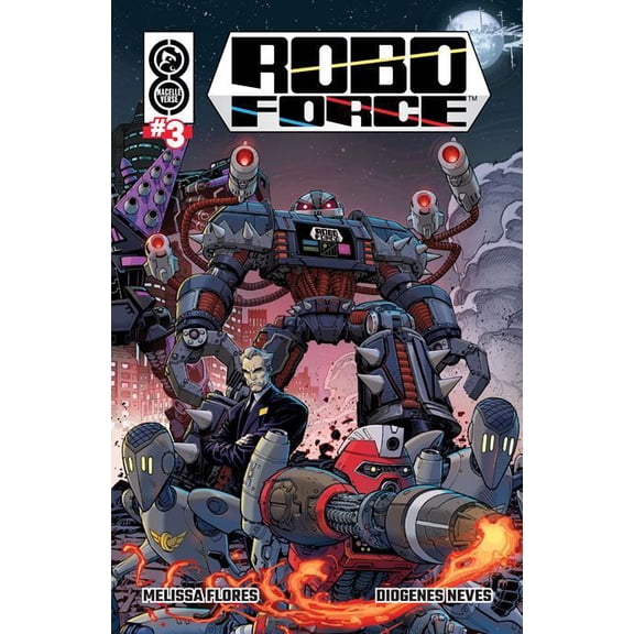 Roboforce #3 (of 3) Cvr A Dustin Weaver Oni Press Comic Book