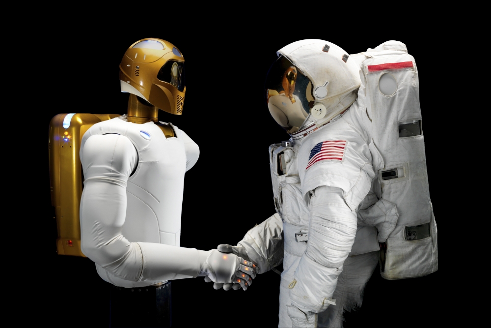 Robonaut 2 a dexterous humanoid astronaut helper Canvas Art - Stocktrek Images (35 x 24)