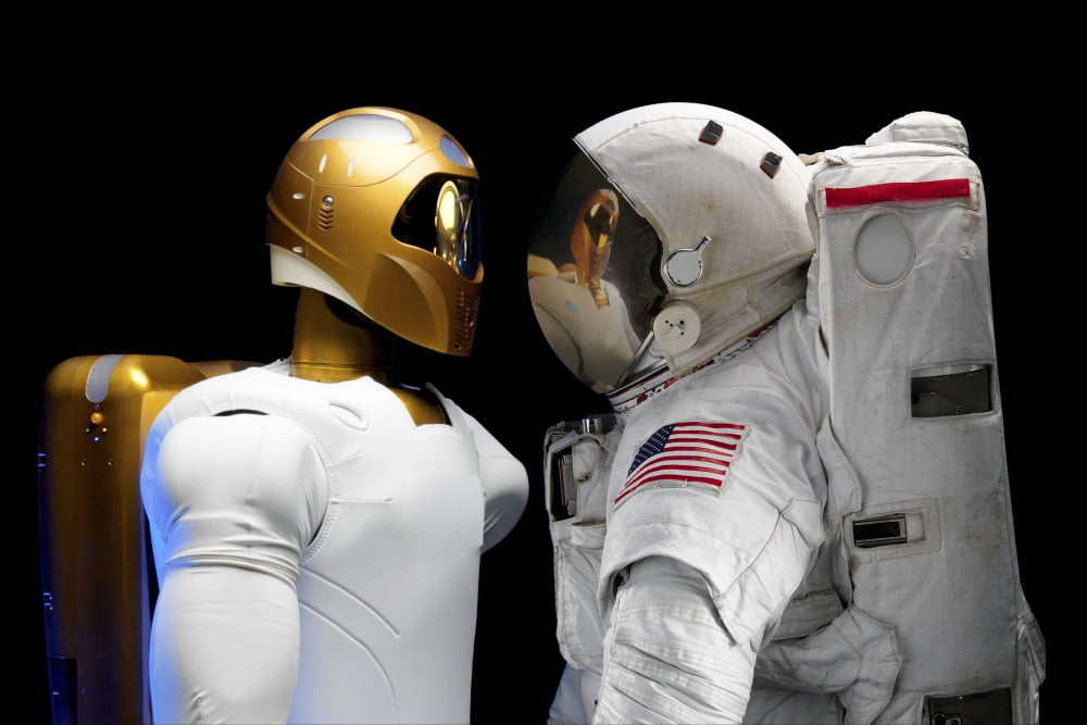 Robonaut 2 a dexterous humanoid astronaut helper Canvas Art - Stocktrek Images (35 x 24)