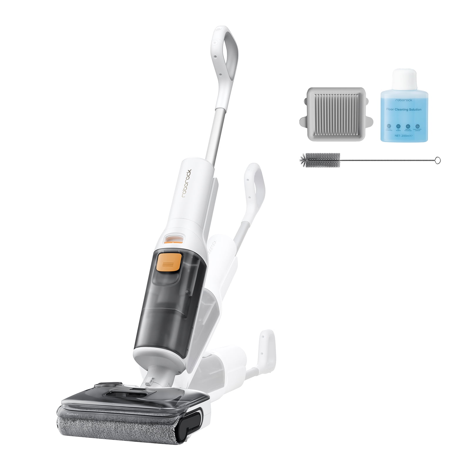 Roborock F25 GT Cordless Wet Dry Vacuum Mop, 20000Pa Multi-Surface Cleaner, Self-Cleaning & Air Drying Electric Mop