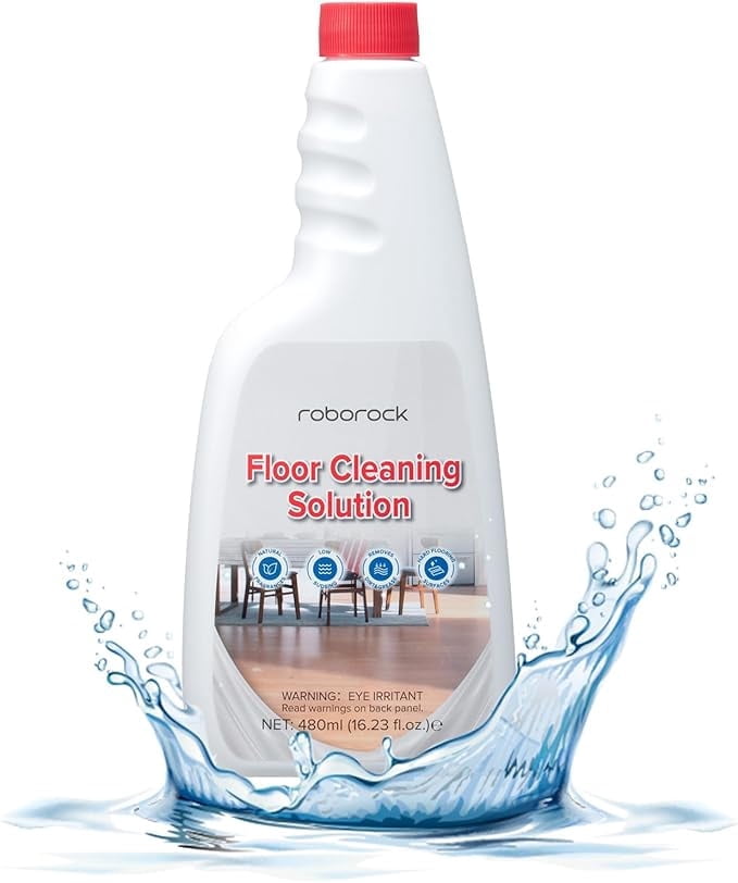 Roborock Floor Cleaning Solution - 3 Pack, Compatible With S7 Series Robot Vacuums, For Hard Floors