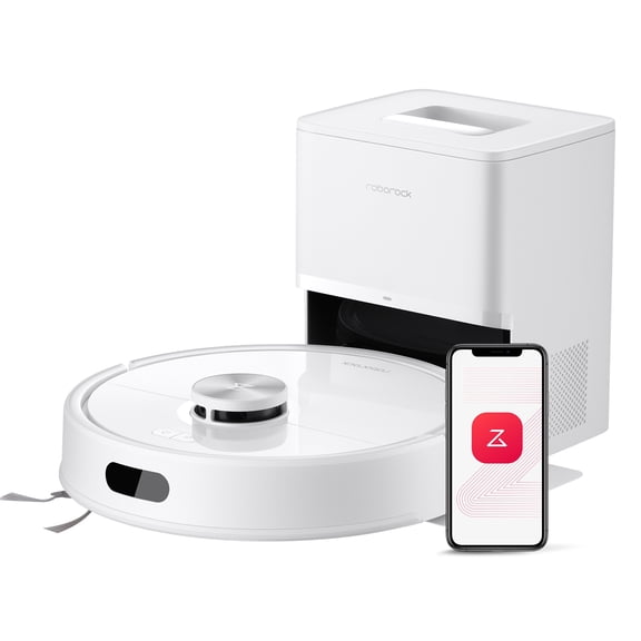 Roborock Q Series Robot Vacuum and Mop, Up to 7-9 Weeks Self-Empty, 10000Pa, Dual Anti-Tangle System for Pet Hair & Carpet, PreciSense LiDAR Navigation, Q7 M5+