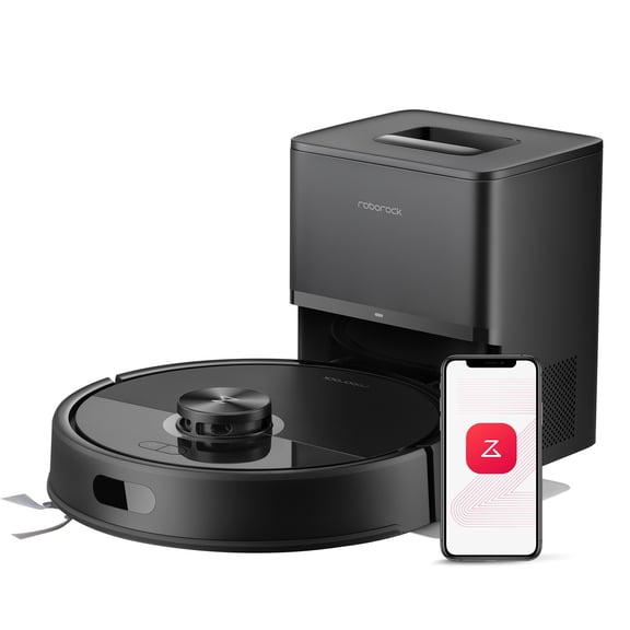 Roborock Q Series Robot Vacuum and Mop, Up to 7-9 Weeks Self-Empty, 10000Pa, Dual Anti-Tangle System for Pet Hair & Carpet, PreciSense LiDAR Navigation, Q7 M5+