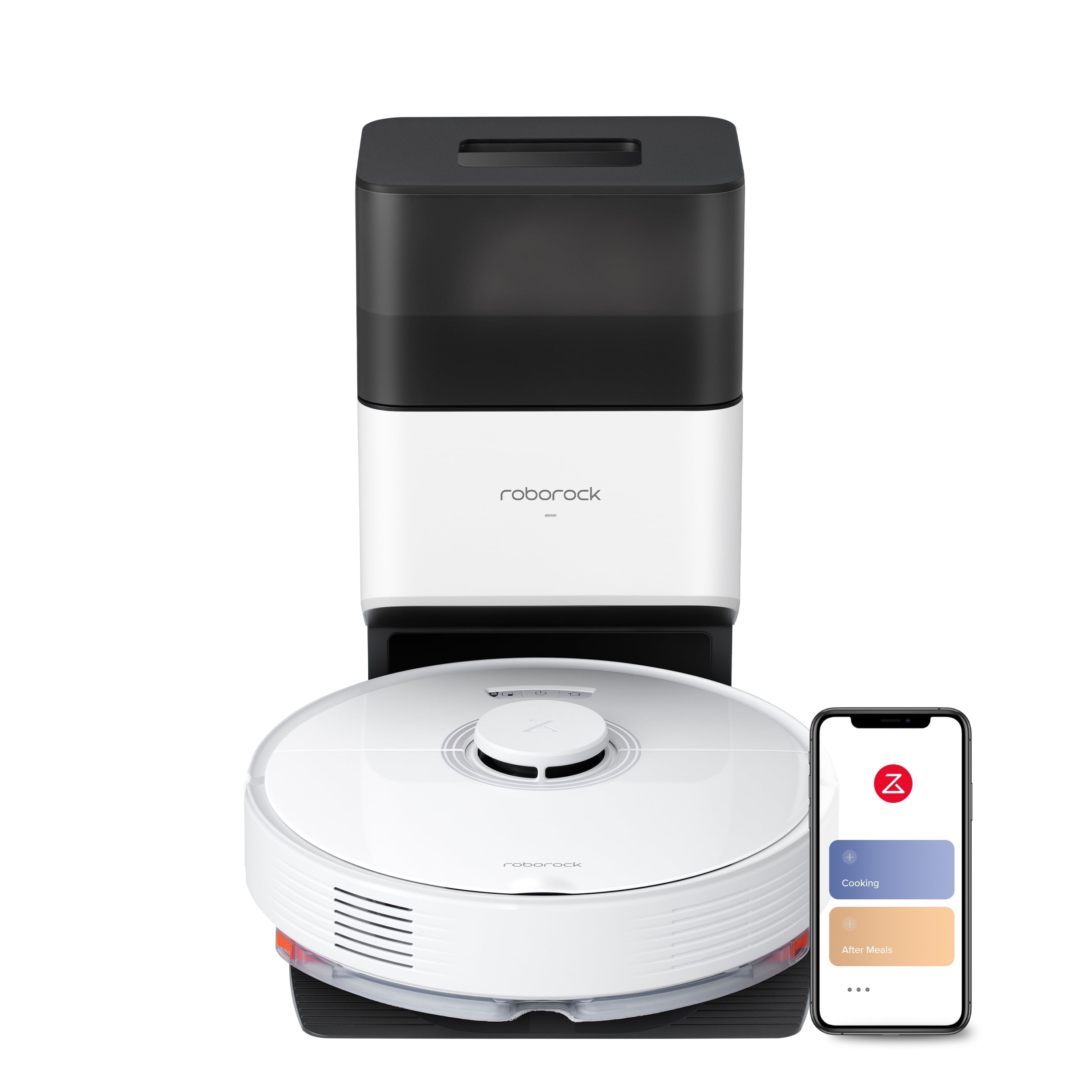 Roborock® Q7 Max+ Robot Vacuum Cleaner with AutoEmpty Dock Pure, 4200Pa Suction, NoMop&NoGo