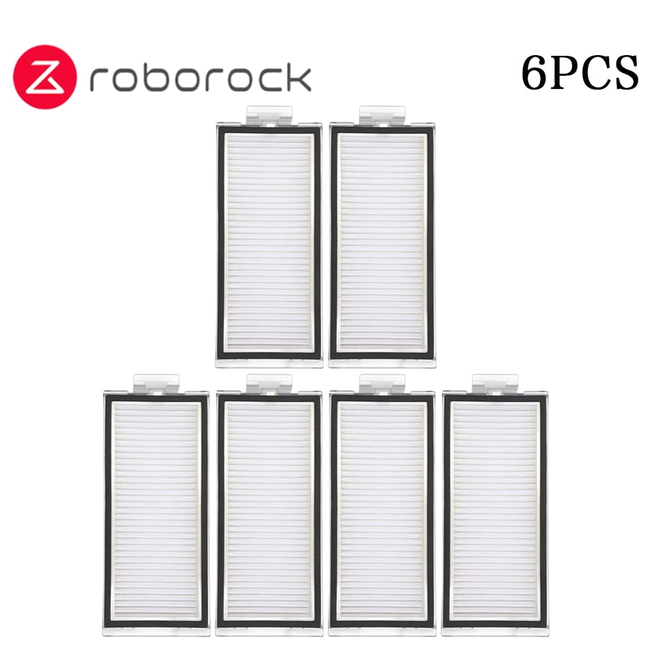 Kit Di Ricambi Per Xiaomi Robot Vacuum 5 E 5 Pro – 2 Spazzole Principali, 6 Laterali, 6 Filtri HEPA, 6 Panni, 6 Sacchi Da 3 L E Spazzola Di Pulizia