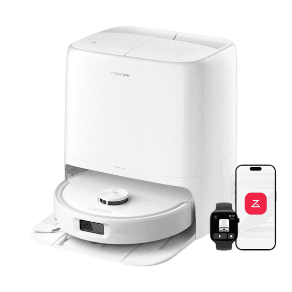Roborock Qrevo Series 2 Pro SE Robot Vacuum and Mop, 19,000Pa Suction, FlexiArm Edge Mopping, Zero-Tangle, High-Temperature Mop Self-Cleaning, Smart Obstacle Avoidance, Auto Mop Removal