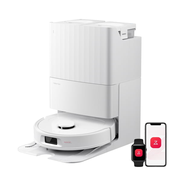 Roborock Qrevo series S Pro SE Robot Vacuum and Mop, 18,000Pa Suction, Multifunctional Dock with 167℉ Mop Self-Cleaning, Smart Obstacle Avoidance, Anti-Tangle Brush, Liftable Spinning Mop