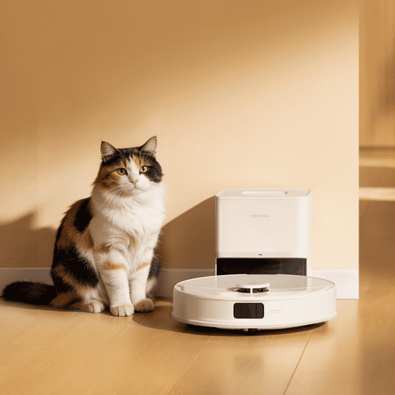 Roborock Q10 X5+ Robot Vacuum and Mop, Self-Emptying, Hands-Free Cleaning for up to 7 Weeks, 10,000Pa Suction, Obstacle Avoidance, LiDAR Navigation, No-Go Zones