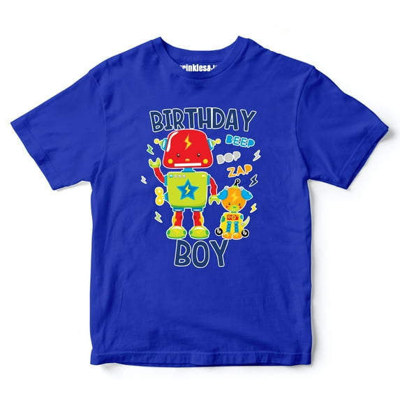 Robot 1st Birthday Shirt Sprinkles And Jam Birthday Shirt for Boys