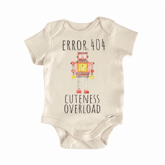 Robot Ai Robotics Team Newborn Baby Bodysuit