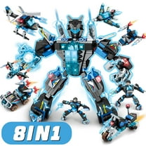 Robot Building Kit for Kids STEM Toys Erector Set for Boys 8-12 Engineering STEM Projects Construction Building Blocks Toys Gifts for Boys Kids Age 6 7 8 9 10 11 12 Year Old