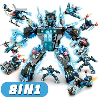 Robot Building Kit for Kids STEM Toys Erector Set for Boys 8-12 Engineering STEM Projects Construction Building Blocks Toys Gifts for Boys Kids Age 6 7 8 9 10 11 12 Year Old