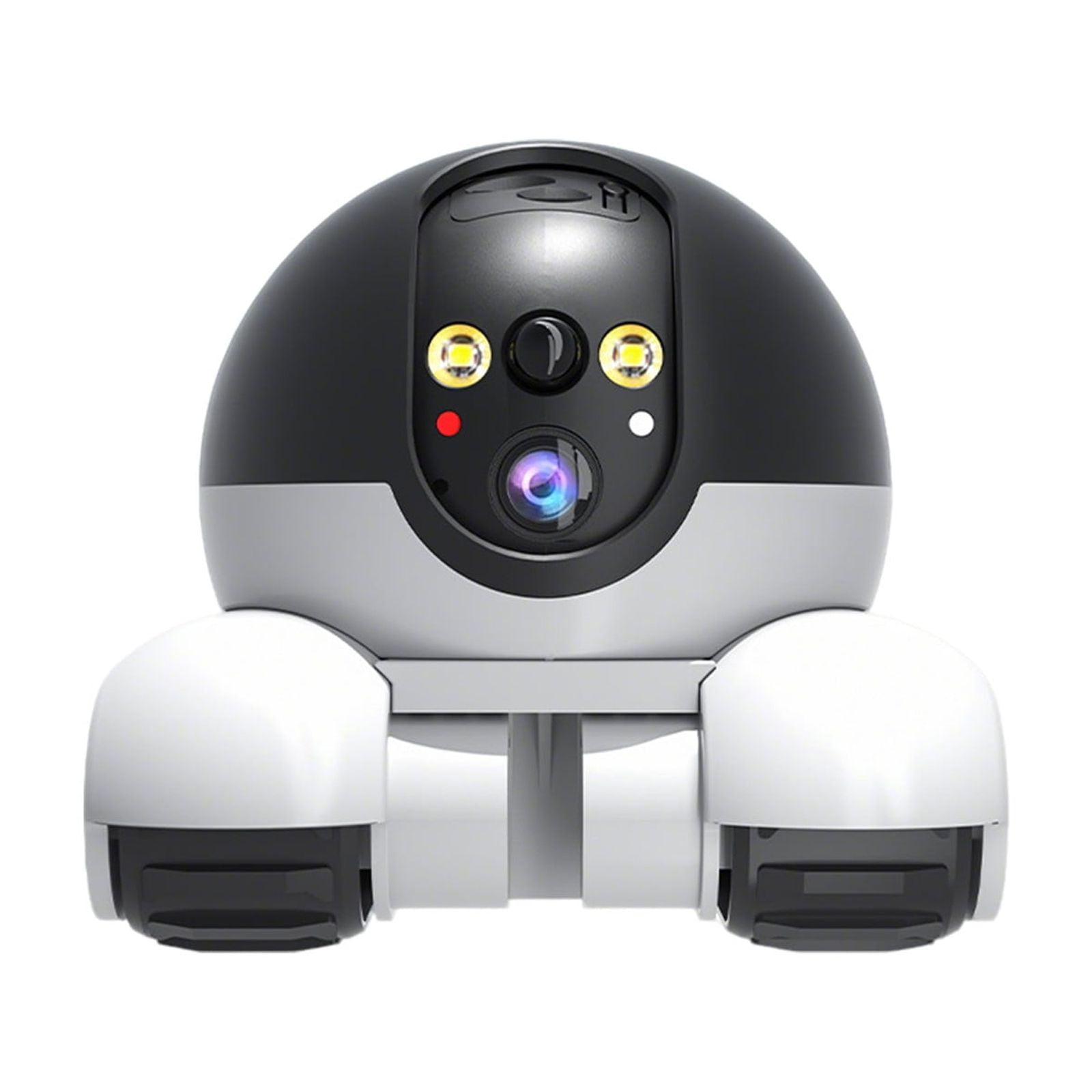 Robot Camera On Wheels,Double Lens Moving Pet Camera,w/ Night Vision ...