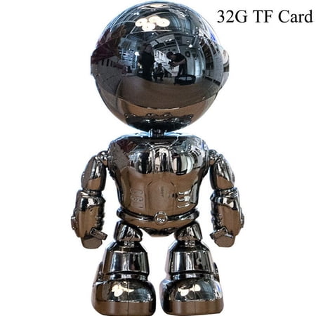 Robot Camera WIFI Mini Cameras 2MP IP Indoor Cam Wireless PTZ Monitor Audio Video Security Surveillance 1080P Night Vision