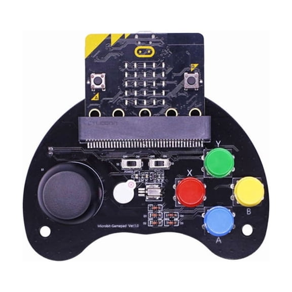 Robot Car Remote Control Handle Game Joystick Microbit V2 Joystick Breakout Expansion Board for Kids,1 * Game Expansion Board