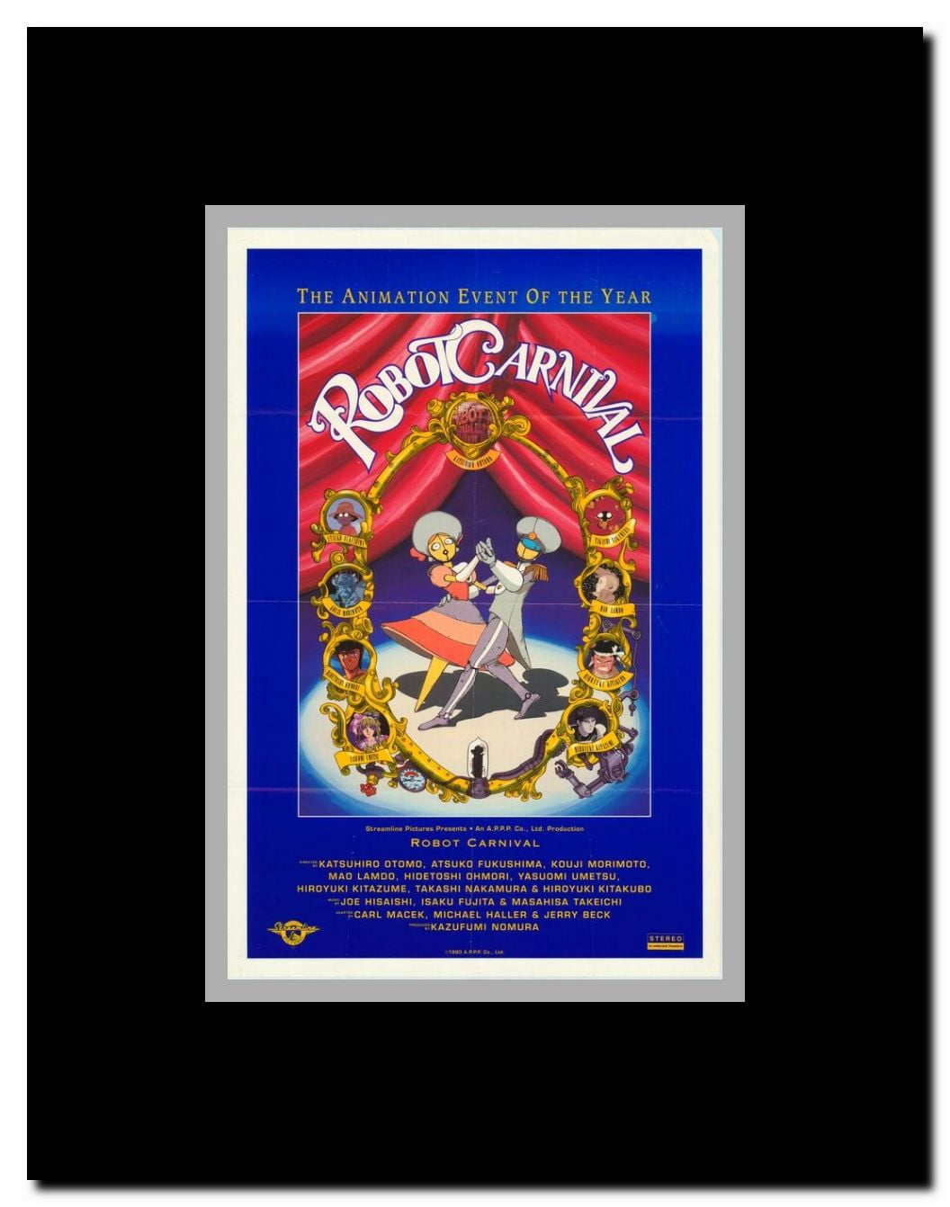 Robot Carnival Framed Movie Poster