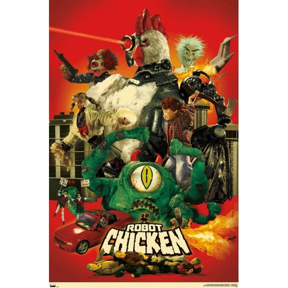 Robot Chicken - One Sheet Wall Poster, 14.725" x 22.375"