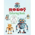 thumbnail image 1 of Robot Coloring Book (Paperback), 1 of 1