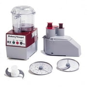 Robot Coupe R2N CLR 3 L 1 HP Commercial Food Processor, Clear