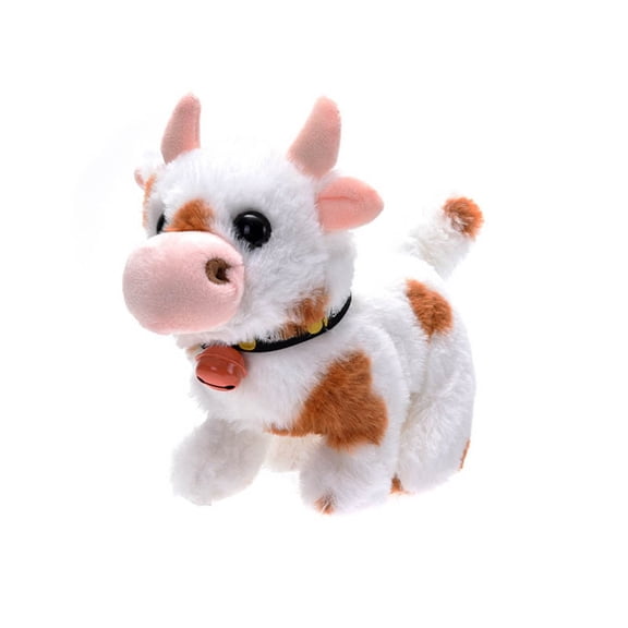 Robot Cow Electric Plush Toys Plush Plushie Plush Toy Lifelike Animated Cow With Realistic Sounds C - One Size