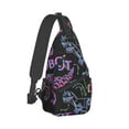 thumbnail image 1 of Robot Dinosaur Pattern Crossbody Chest Bags Dinosaur Pockets Travel Pack Messenger Sports Teens Shoulder Bag Unisex, 1 of 7