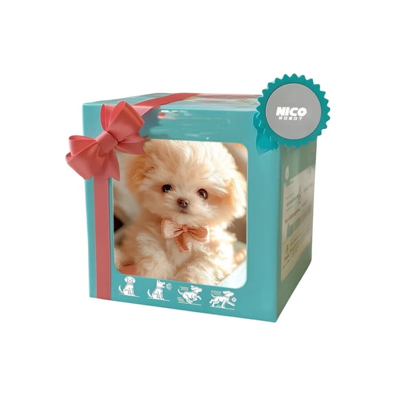 Robot Dog Realistic Robot Puppy 2026 New Realistic Robot Puppy Dog - Walking, Barking, Tail Wagging, Acts Like A Real Puppy, Robotic Dog For Adults(Batteries not Included)