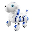 thumbnail image 1 of Robot Dog Toy for Kids, Voice & 2.4GHz Remote Control Robot Pet with Interactive Touch Sensors, Over 20+ Responses, Program Mode, Robotic Puppy Toy for Kids Boys & Girls, Blue, 1 of 9