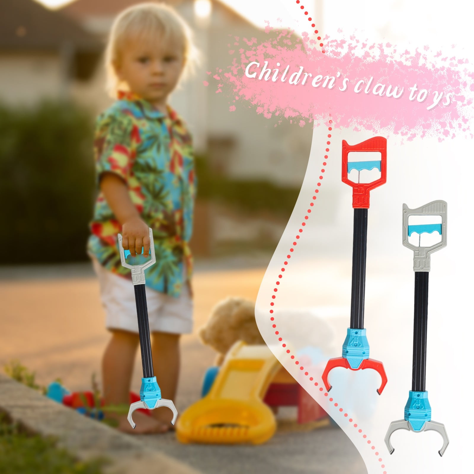 Robot Hand Claw Grabber Tool - Funny Interactive Toy Grabber ...