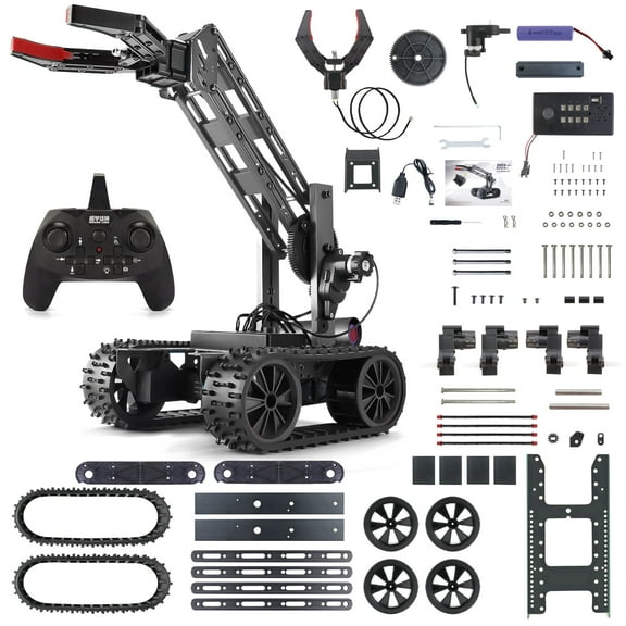 Robot Kit, STEM Toys Science Kits for Kids Ages 8-12, Cool Electronic Robotic Arm Kit, Educational Projects Set Gifts for 8 9 10 11 12 13 14 Years Old Boys Girls Teens, Xmas Birthday Gift.
