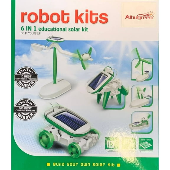 Robot Kits 6 in 1 Educational Solar Kit