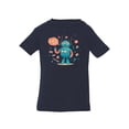 thumbnail image 1 of Robot Let's Play T-Shirt Infant -Image by Shutterstock,  6 Months, 1 of 4