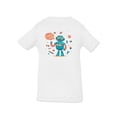 thumbnail image 1 of Robot Let's Play T-Shirt Infant -Image by Shutterstock,  6 Months, 1 of 4