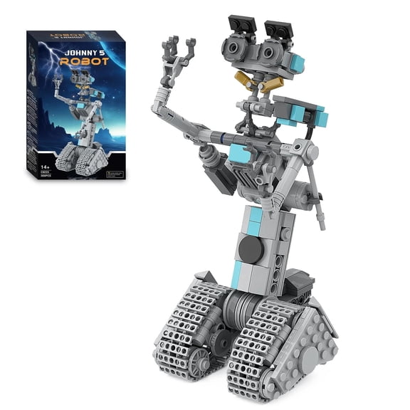 Robot Model Building Blocks Set for Johnny 5 Movie MOC Bricks Toys Collection Gift 369pcs