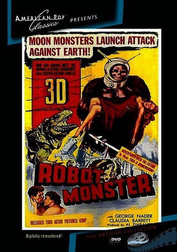 Robot Monster (DVD), American Pop Classic, Sci-Fi & Fantasy