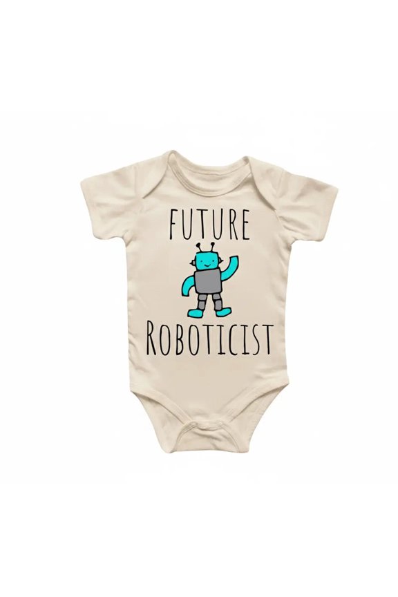Robot Newborn Baby Bodysuit
