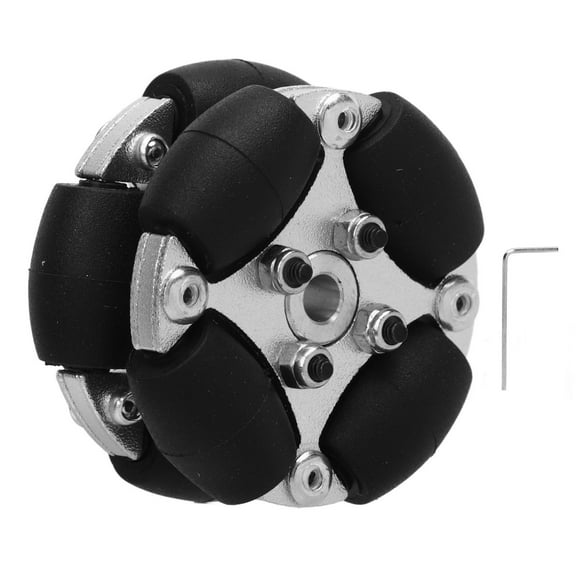 Robot Omni Wheel 38mm, Metal Hub, 2kg Load, Ideal For Small Cars  DIY Projects
