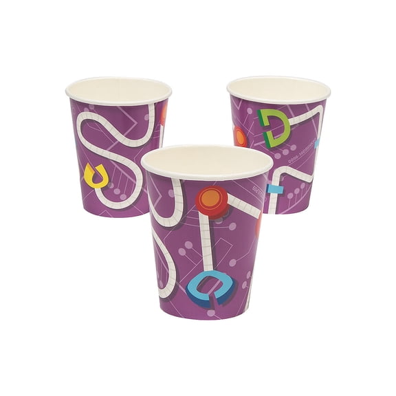 Robot Party 9Oz Cups - Party Supplies - 8 Pieces