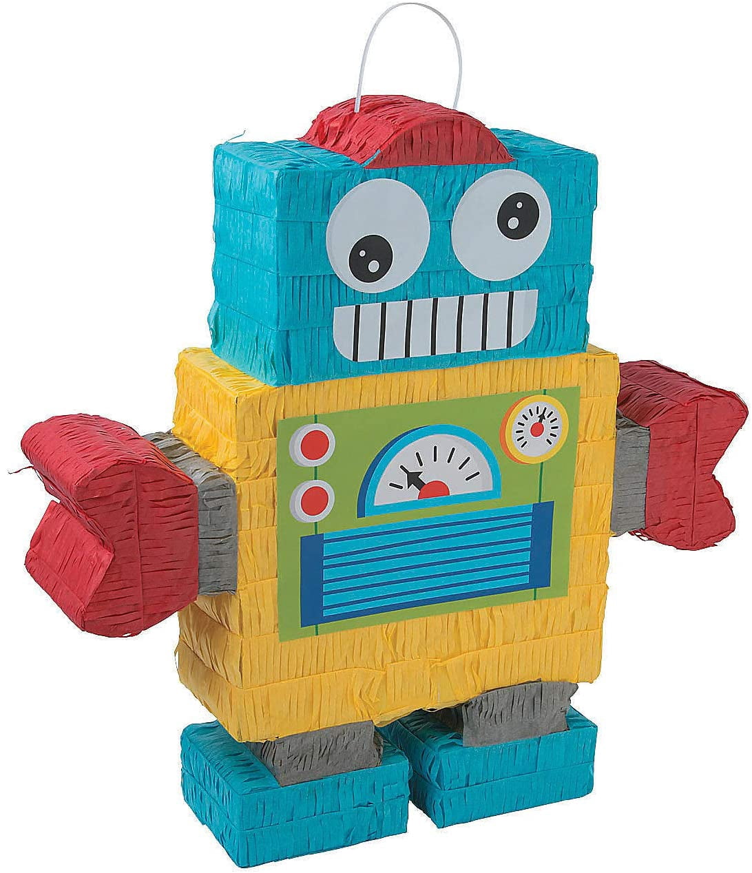 Robot Party Pinata - Party Decor - 1 Piece - Walmart.com